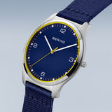 Bering Classic 42mm Acier Poli Brossé