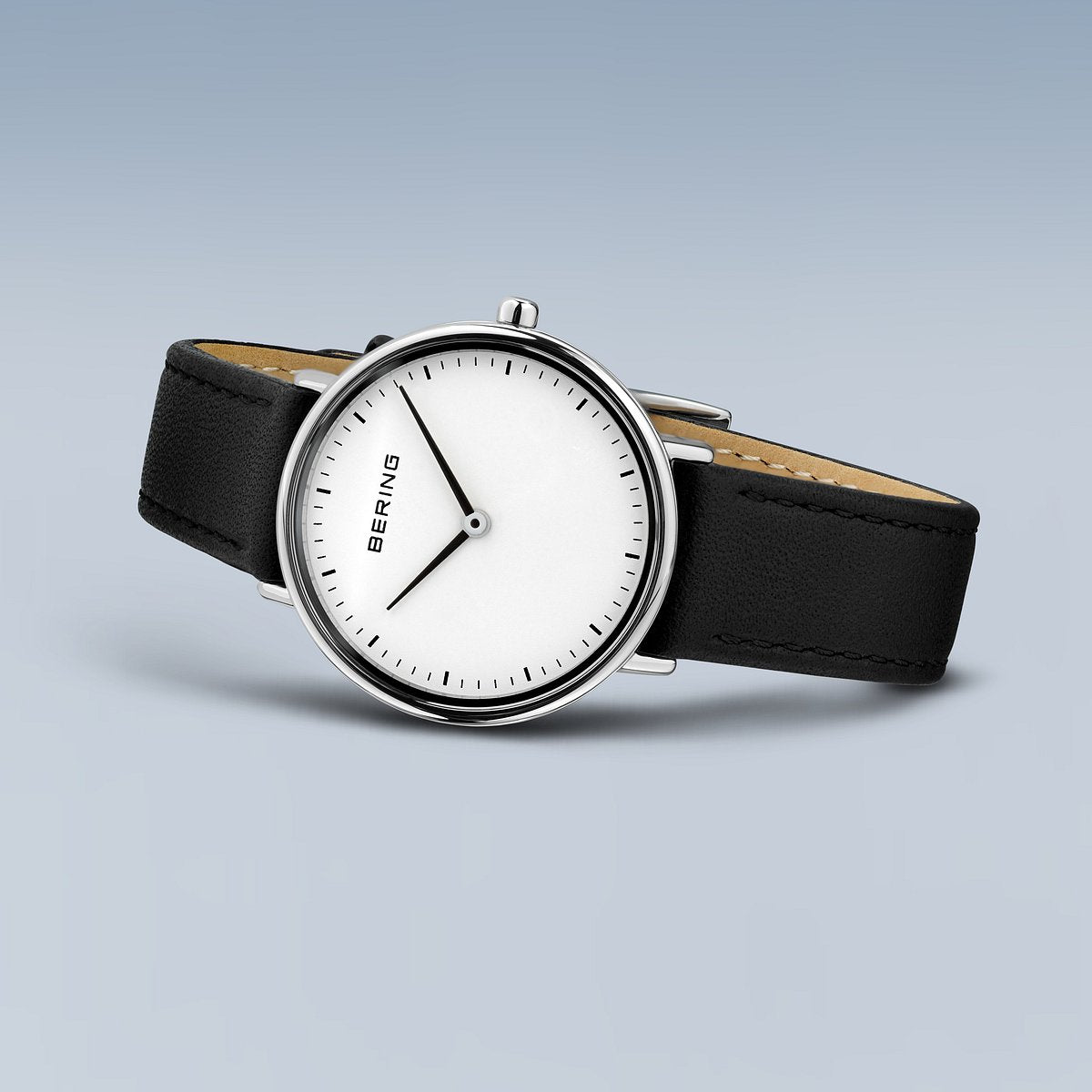 Bering Ultra Slim Femme Poli Bleu 29mm