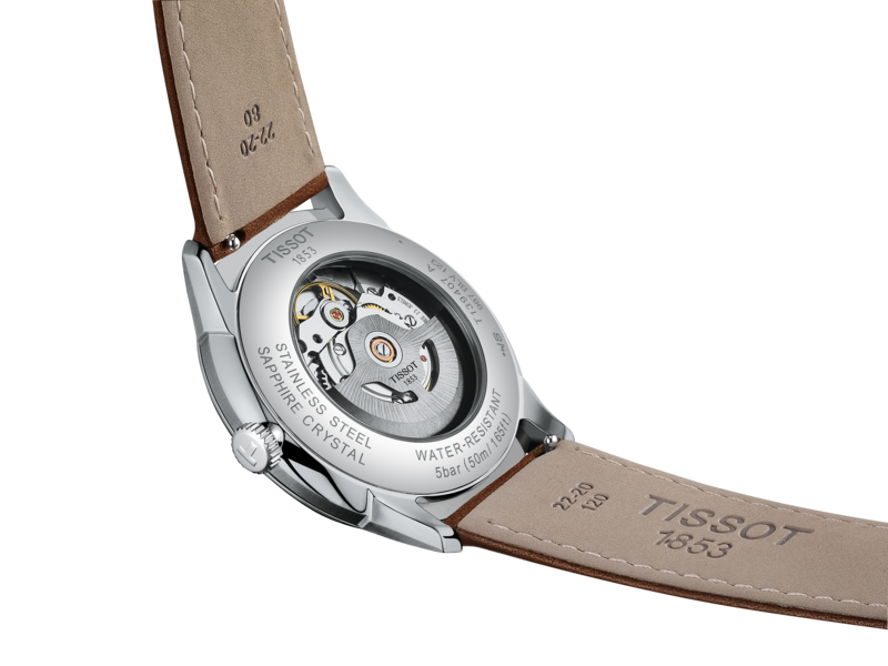 Tissot Chemin des Tourelles Powermatic 80 41mm Two-Tone Blue