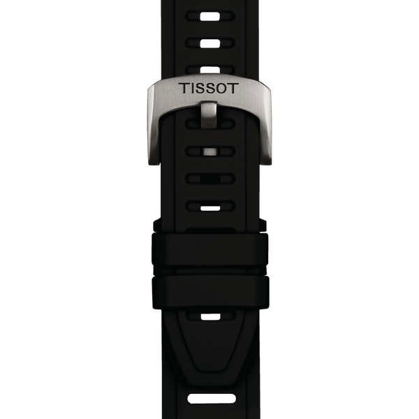 Bracelet Tissot Silicone Noir 21mm Xs T-Touch Connect
