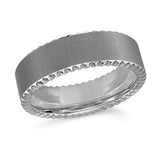 Bague Tungstène Classique – Alliance Homme Malo