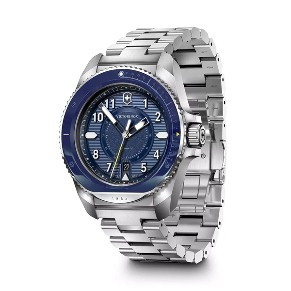 Montre Victorinox Journey 1884 automatique, cadran bleu – 242010