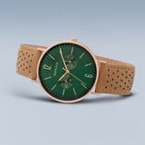 Montre Bering 14240-668 bleue et or rose