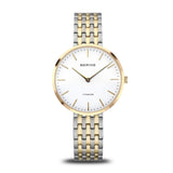 Bering Titanium 34mm Bracelet Blanc