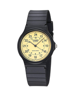 Casio MQ24 Cadran Doré Bracelet Noir