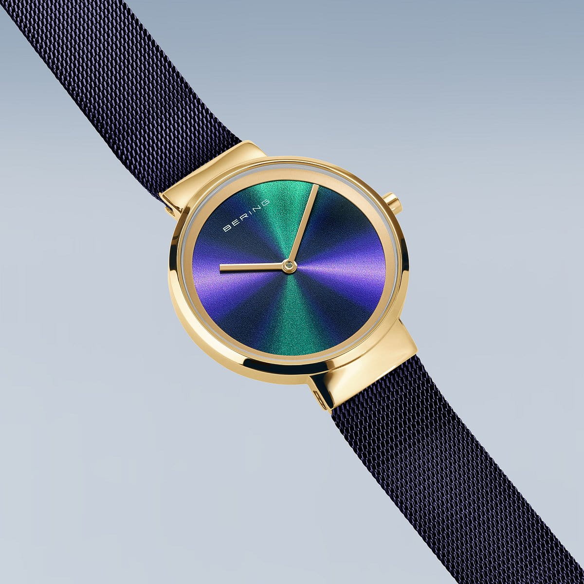 Bering Classic Dorée Cadran Couleur