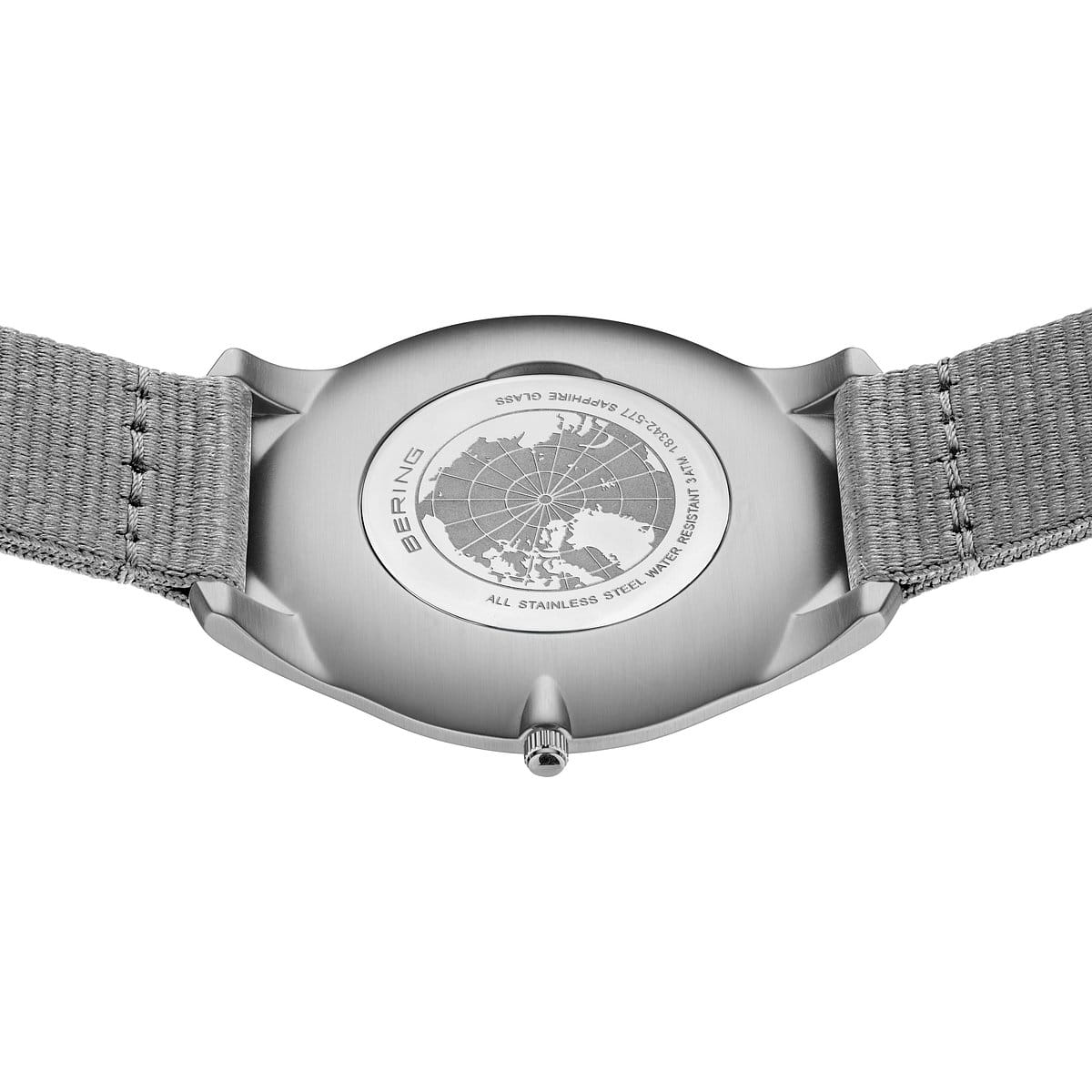 Bering Classic 42mm Acier Gris
