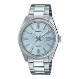Casio MTP-1302 Cadran Bleu Acier