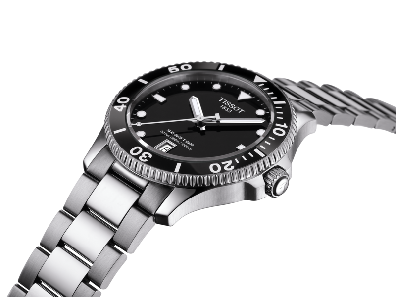 Tissot Seastar 1000 40mm Cadran Blanc