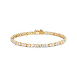 Bracelet Tennis Zircon 3mm Plaqué Or – Reign Argent 925