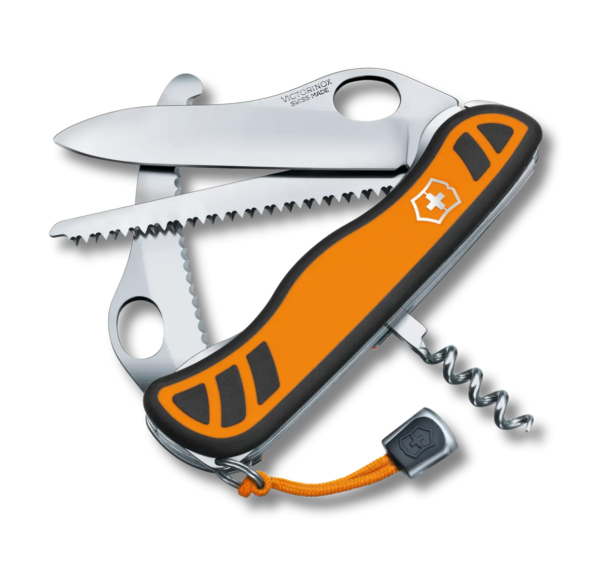 Couteau Victorinox Hunter XTM Grip orange/noir