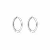 Boucles d'Oreilles Huggies Lisses Or 10K