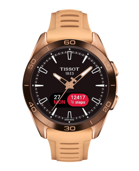 Tissot T-Touch Connect Sport 43mm Bracelet Bleu