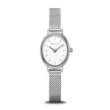 Bering Classic Femme Ovale Argent 29mm