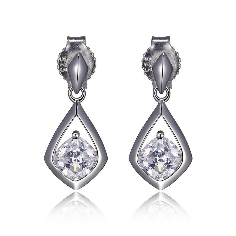 5mm Zirconia Stud Earrings β Sterling Silver 925