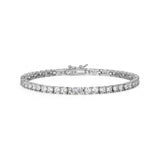 Bracelet Tennis Zircon 3mm – Reign Argent 925