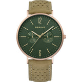 Montre Bering 14240-668 bleue et or rose