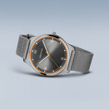 Bering Classic 42mm Acier Gris