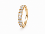 Bague Or Blanc 18K Diamant Lab Ovale 1,10ct