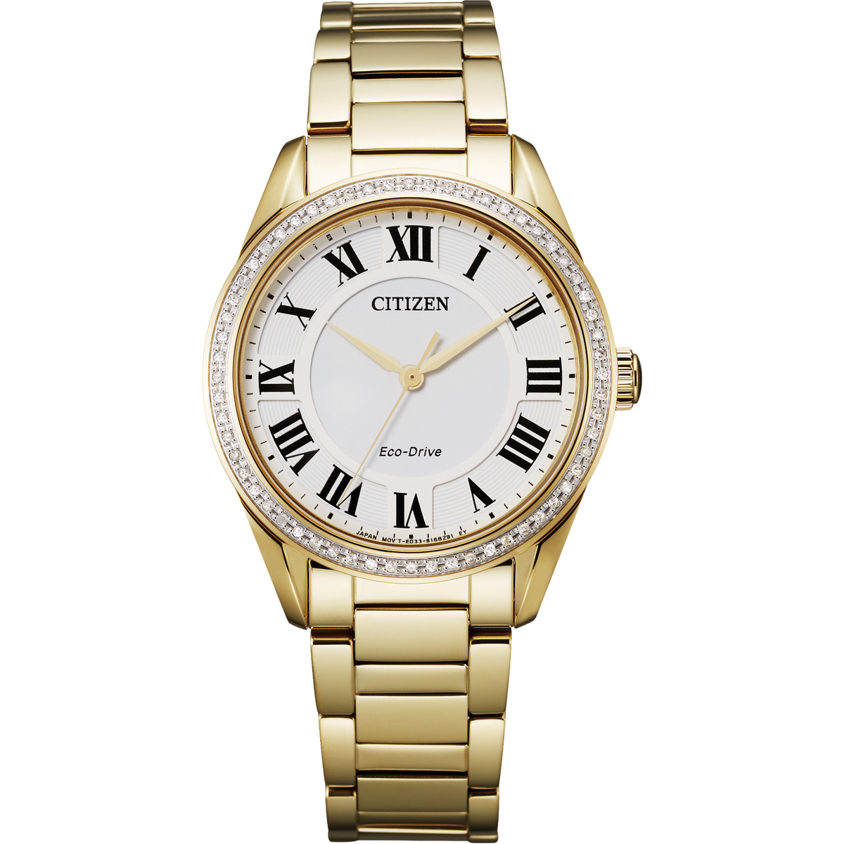 Montre Citizen Fiore EM0882-59A acier clair