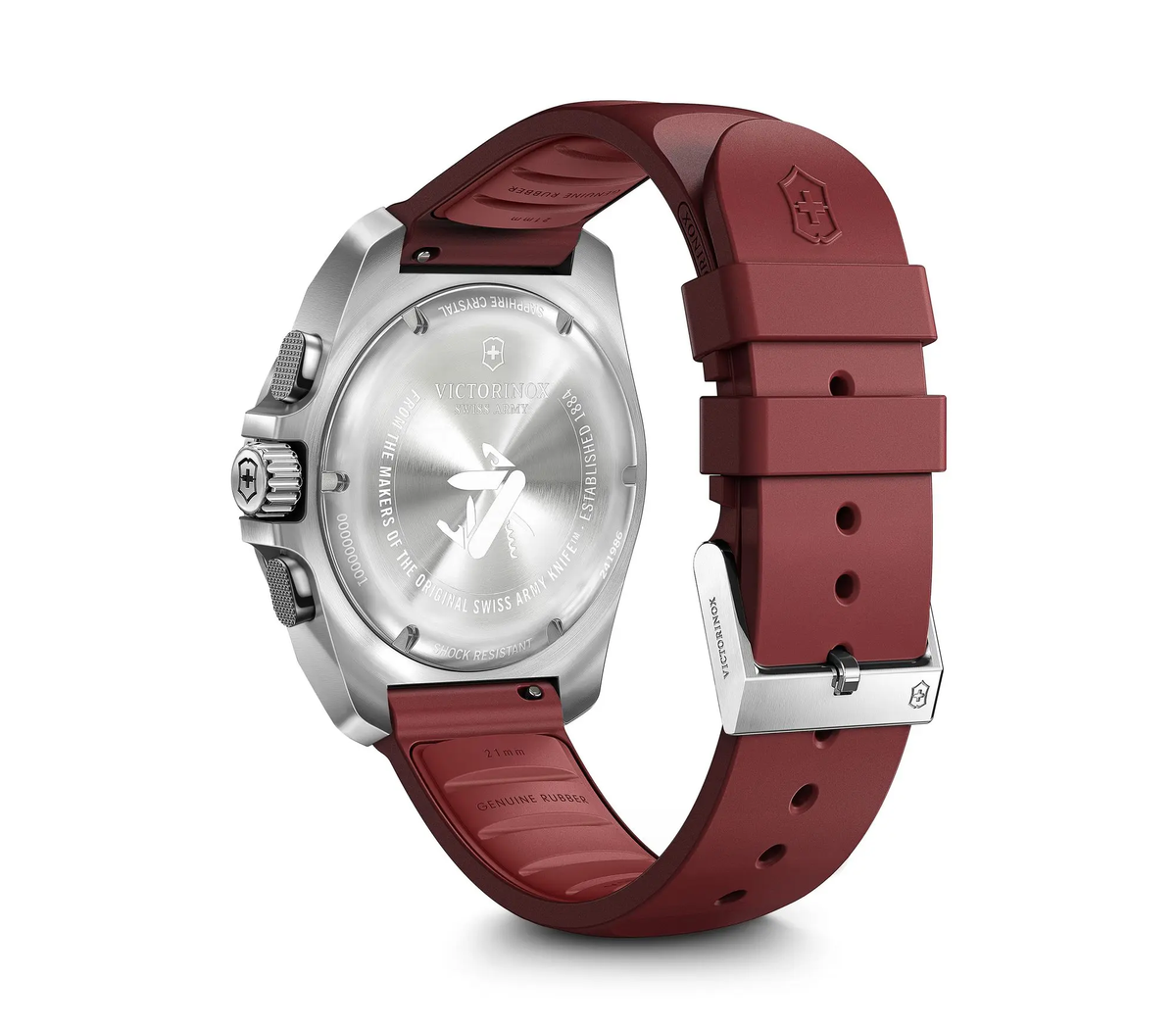 Victorinox I.N.O.X. Chrono Acier Rouge