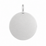 Pendentif Rond Or 10K