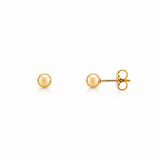 Boucles d'Oreilles Boules Or 10K