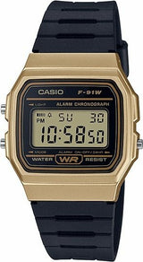 Montre Casio F-91WM-9ACF digitale dorée