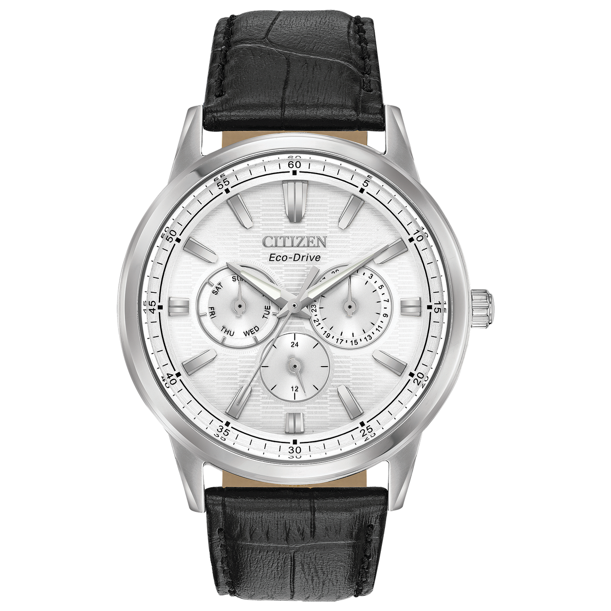 Montre Citizen Corso Cuir Bleu