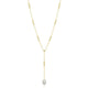 Collier station à billes ELLE en argent 925 plaqué or