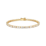 Bracelet tennis Reign en argent 925 plaqué or 18K