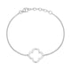 Bracelet Reign motif trèfle en argent 925