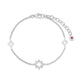 Bracelet étoile ELLE en argent 925 et zircon