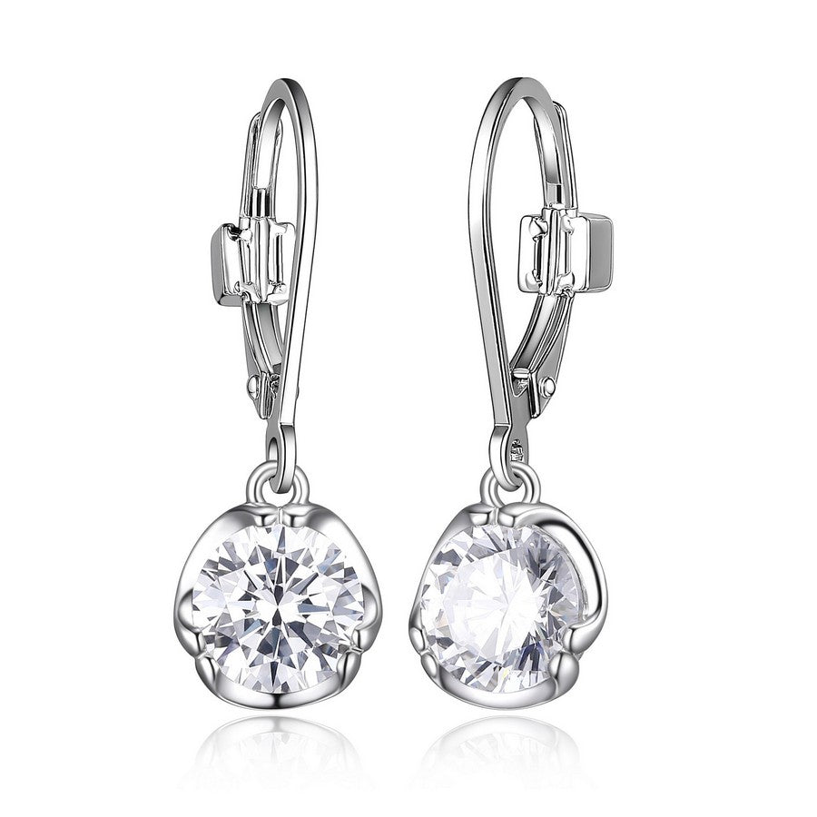 Boucles d’oreilles Promise ELLE en argent 925 et zircon