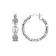 Boucles d’oreilles graine de café ELLE en argent 925