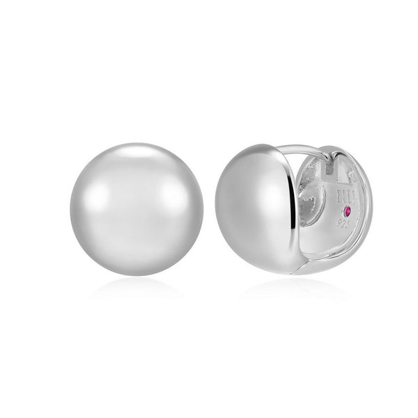 Boucles d’oreilles huggie Genesis ELLE en argent 925