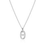 Collier Reign à maillon marin en argent 925