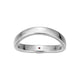 Bague minimaliste ELLE en argent 925 plaqué rhodium