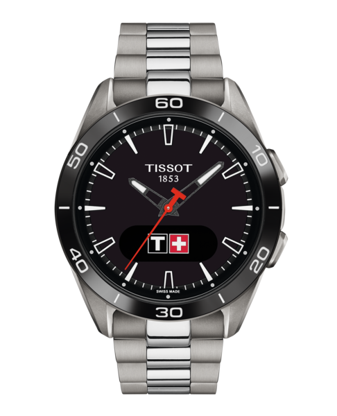 Tissot T-Touch Connect Sport 43mm Bracelet Vert
