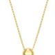 Collier Demi-sphère Plaqué Or – Elle Argent 925