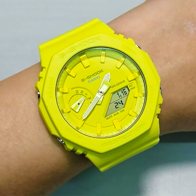 Casio G-Shock GA-2100 Jaune