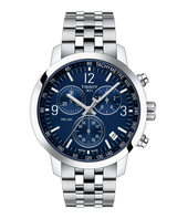 Tissot PRC 200 Chronograph cadran bleu