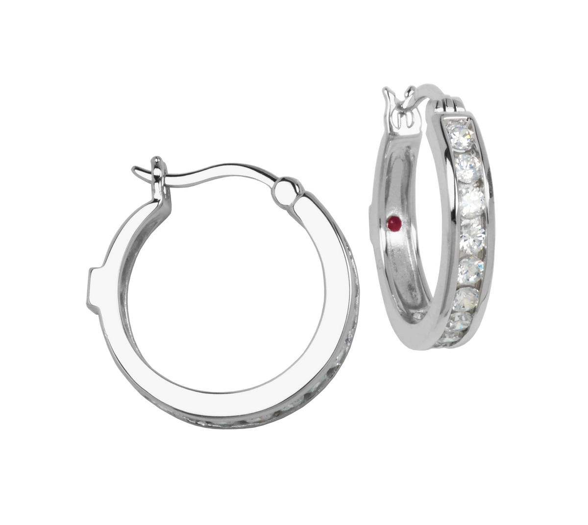 Clous C.Z. Discrets – Elle Argent 925