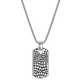 Collier Pendentif Dog Tag Reptile – Ethos Argent 925