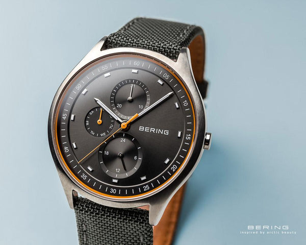 Montre Bering 11741-879 acier cadran bleu