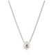 Collier Poire Sertie Plaqué Or – Reign Argent 925