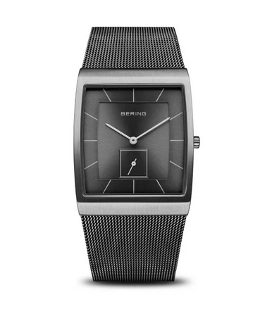 Bering Classic 33mm Acier Bleu