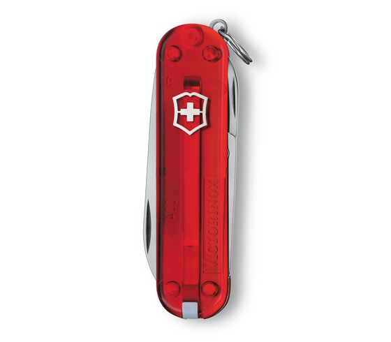 Couteau Victorinox Classic SD ruby transparent
