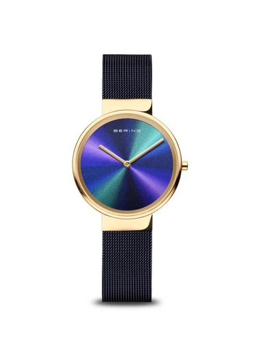 Bering Classic Dorée Cadran Couleur