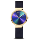 Bering Classic Dorée Cadran Couleur